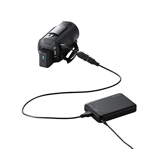 ���쥳�� HDD ���դ��ϡ��ɥǥ����� 1TB �ӥǥ�����餫��ľ����¸ �׷�ۼ�����ʡ��ե졼�� ELPEDV010UBK ������̵��