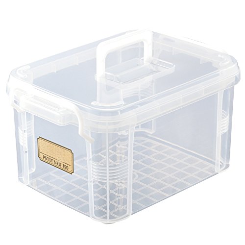 不動技研Fudogikenプチノイ 150 ハンドル付 クリア F2232 送料　無料