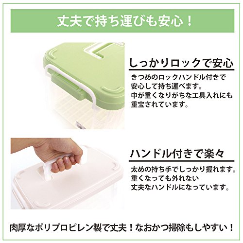 不動技研Fudogikenプチノイ 150 ハンドル付 クリア F2232 送料 無料 [2]