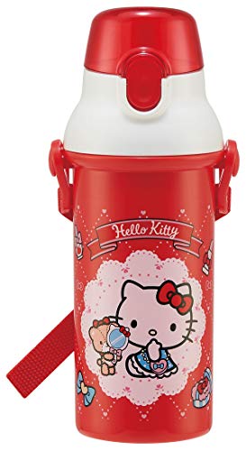 スケーター skater 子供用 Ag+ 抗菌プラスチック 水筒 480ml サンリオ キティ おしゃれガール PSB5SANAGA 送料　無料