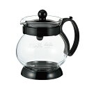 HARIOハリオ ジャンピングリーフP・350 実用容量350ml ブラック JPP35B 送料 無料