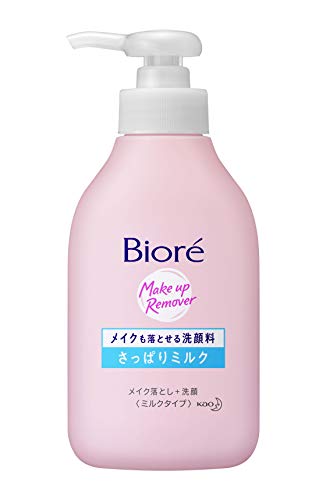 ビオレ メイクも落とせる洗顔料 さっぱりミルク / ポンプ / 200ml