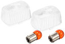 キタコKITACO ウインカーレンズセット左右2ヶ1セット NSR250R/CB223S/エイプ100等 クリア 8071093000 送料 無料