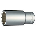 トネTONE ディープソケット12角 HP4D30L 差込角12.7mm1/2 二面幅30mm 送料 無料