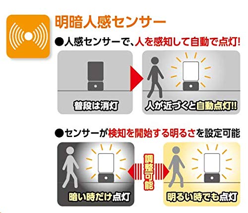 エルパ ELPA もてなしライト・据置小 LEDライト 間接照明 ナイトライト 電池式 防水 HLH1201PW 送料 無料 [3]