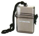 キャプテンスタッグCAPTAIN STAG 防水 クリアケース クリアブラック M9358 送料 無料