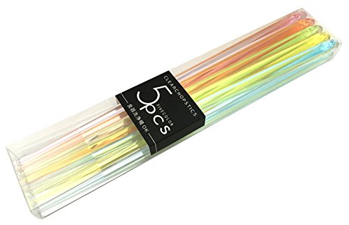 アオバ クリア箸5P ライト 593256 送料　無料