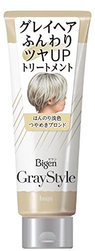 グレーヘア用 ビゲン グレイスタイル グレイケアトリートメント つやめきブロンド 200g 送料　無料