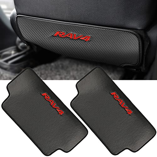 トヨタ RAV4 50系 専用 キックガード RAV4 シート バック マット 後部座席 プロテクター 汚れ防止 蹴り..