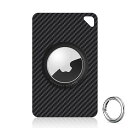 エアタグ カード Airtag 財布用 ケース airタグ キーホルダー 1.5kカーボンファイバー製 薄い 軽量 ウ 送料 無料