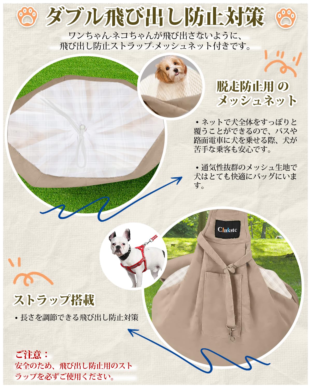 ペットスリング ペット バッグ 抱っこ紐 犬猫兼用 小型犬 キャリーバッグ 肩パッド...