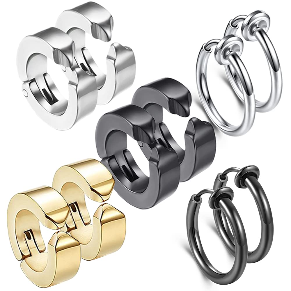 イヤーカフ イヤリング メンズ フェイクピアス ピアス めんず リングピアス フープピアス アクセサリー ノンホールピアス レディー 送料 無料