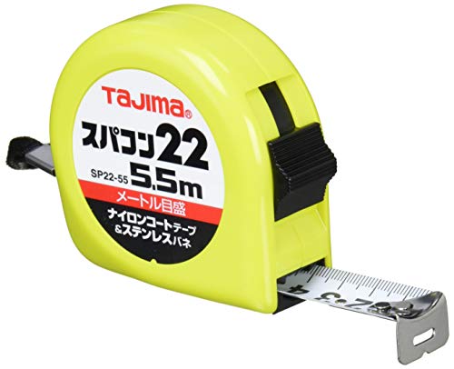 タジマTajima コンベックス ナイロンコートテープ5.5m×22mm スパコン22 SP2255BL 送料 無料