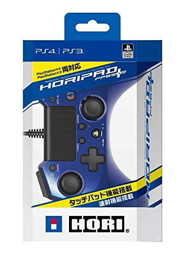 連射機能搭載ホリパッドFPSプラス for PS4 ブルー 送料　無料