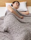 ナイスデイ タオルケット グレージュ シングル 約140×190cm くしゅくしゅ 綿 コットン素材 ふわふわ フィット さらっと パ 送料 無料