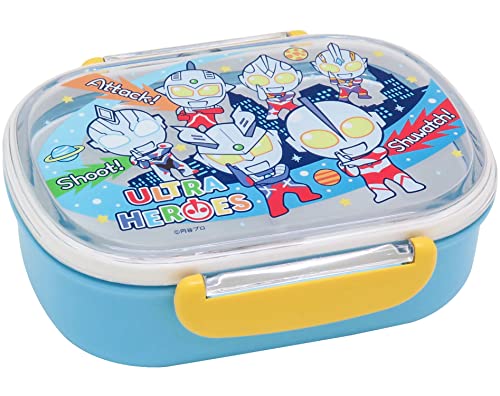 OSKオーエスケー 弁当箱 ウルトラヒーローズ ランチボックス 中子付 360ml 食洗機 電子レンジ対応 ロック パッキン付き お 送料　無料
