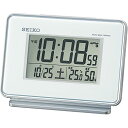 セイコークロックSeiko Clock セイコー クロック 目覚まし時計 電波 デジタル 2チャンネル アラーム カレンダー 温度 湿 送料 無料