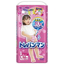 パンツ Lサイズトレパンマン女の子 トイレトレーニング用 9~14kg36枚 送料　無料