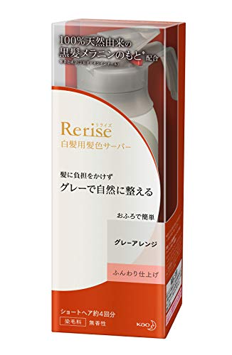 リライズ 白髪染め グレーアレンジ 自然なグレー ふんわり仕上げ 男女兼用 本体 155g 送料　無料