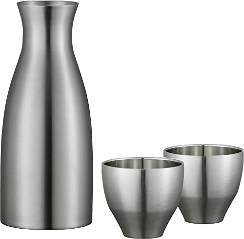 ピーコック とっくり おちょこ 熱燗 冷酒 酒器 セット 真空二重構造 保温 保冷 食器乾燥機対応 0.3L ステンレス おうち 居酒 送料　無料