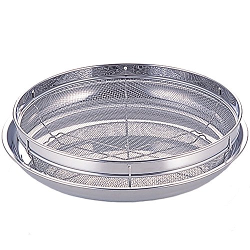 乐天商城 - 金伊工業 鮮食派宣言 浅ザルトレーセット 25cm ネット入 OS04N 送料　無料