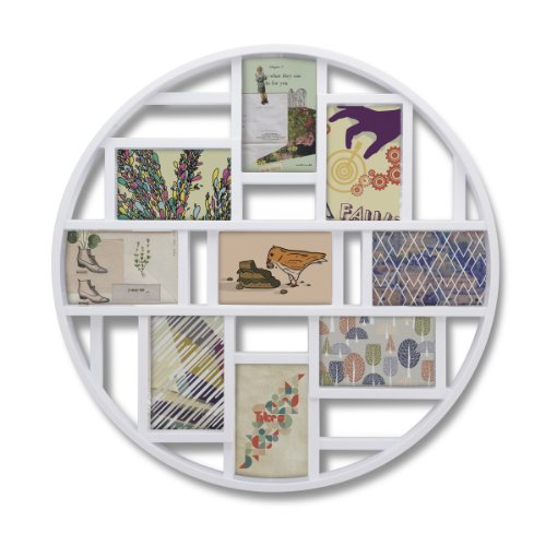 umbra フォトフレーム LUNA ルナ ホワイト マルチ9面 写真 フォト ディスプレイ 送料 無料