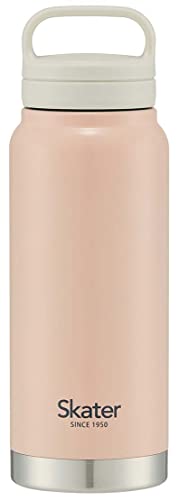 Rakuten - スケーターSkater 保温 保冷 ステンレス マグボトル 500ml スクリューハンドル付 くすみピンク STSC4A 送料　無料