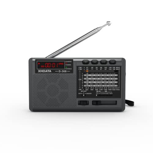 D368 ݡ֥ûȥ饸 FM AM SW 12 Х DSP ƥ쥪 饸 MP3 ץ졼䡼 磻쥹 ⴶټ ...