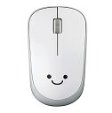 エレコム マウス ワイヤレス レシーバー付属 Mサイズ 3ボタン IRセンサー 省電力 ホワイト MIR07DRWH 送料 無料