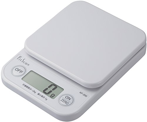 樂天商城 - タニタTanita クッキングスケール キッチン はかり 料理 デジタル 2kg 1g単位 ホワイト KF200 WH 送料　無料