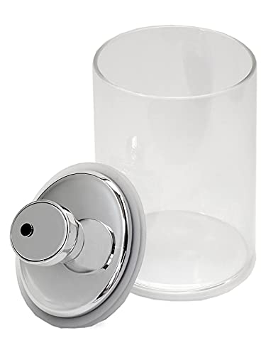 密閉 ガラス キャニスター 保存容器 エア・リデューサー スリム M 900cc F9483 シルバー 送料　無料