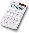 CASIOカシオ スタイリッシュ電卓 ホワイト 10桁 大判手帳タイプ NSS10WEN 送料 無料