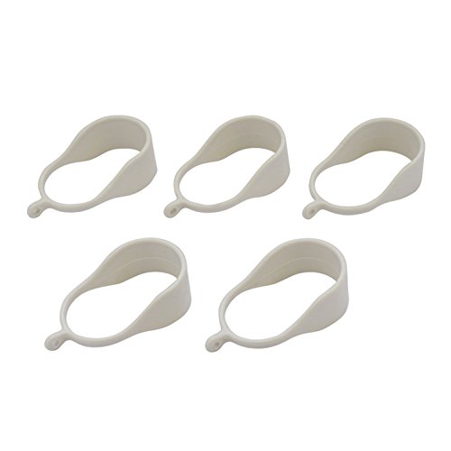 樂天商城 - HEIAN SHINDO カーテンリング 大型 つっぱり棒ジャッキタイプ用 内径42mm ホワイト 1セット5個入り RWO42 平安 送料　無料