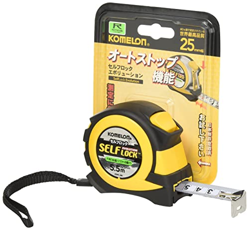 コメロンKomelon セルフロックEVO KMC86 ABS 尺目盛り 25・5.5 送料 無料