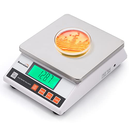 デジタルはかり 10kg 0.1g 計量皿寸法：178×178mm 電子スケール 電子天びん 学校 ...