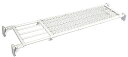 平安伸銅工業 HEIAN SHINDO つっぱり棚 超強力 ワイド メッシュ ホワイト 取付幅118~190cm 耐荷重50~18kg 送料 無料