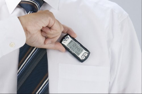 山佐YAMASA 活動量計 CALORY ネイビー MC500N 送料　無料