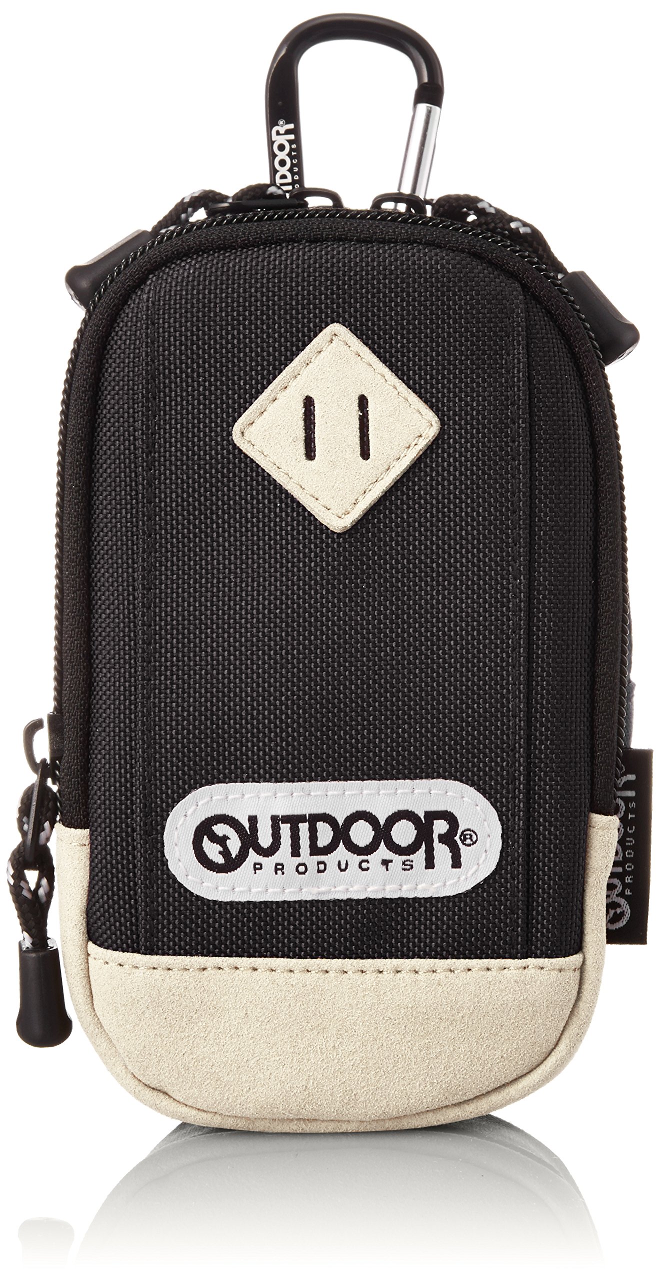 OUTDOOR PRODUCTS アウトドアプロダクツ デジタルカメラケース アウトドア カメラポーチ01 ブラック ODCP01BK 送料　無料