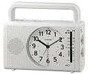 リズムRHYTHM シチズン 目覚まし時計 防災 AM/FM ラジオ ワイドFM対応 発電 LED ライト スマートフォン 携帯電話 送料 無料