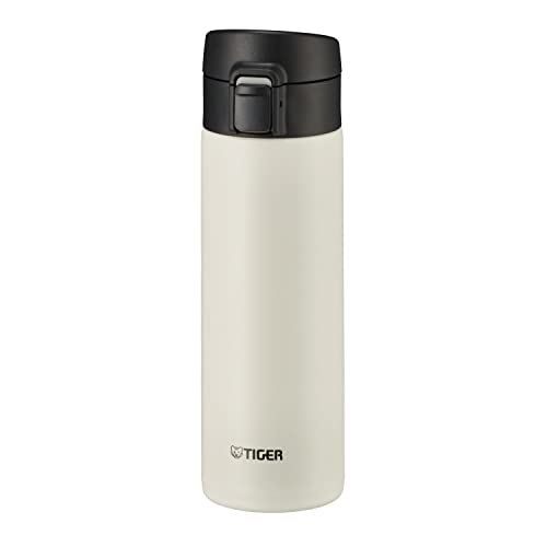 タイガー魔法瓶TIGER 水筒 480ml マグボトル ワンタッチ 軽量 ステンレスボトル 真空断熱 保温保冷 ホワイト MKAK04 送料　無料