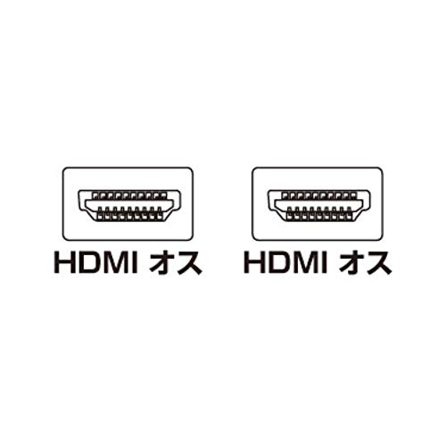 サンワサプライ ハイスピードHDMIケーブル 1m ブラック KMHD2010FC 送料　無料
