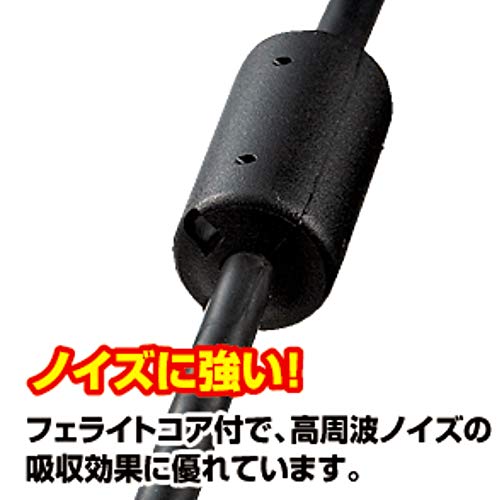 サンワサプライ ハイスピードHDMIケーブル 1m ブラック KMHD2010FC 送料　無料