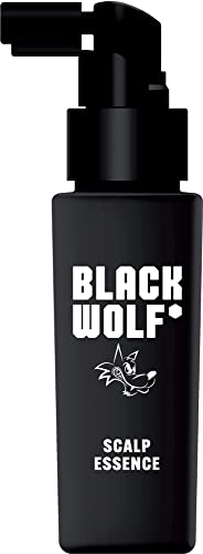 BLACK WOLFブラックウルフ 液体 スカルプ エッセンス50mL スカルプケアの総仕上げ/頭皮に直接浸透*角質層まで/無香料 黒 送料　無料