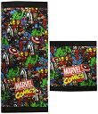 フェイスタオル MARVEL コミック WT 34×36cm・FT 34×80cm ゴーイングヒーローズ 綿100% 2505023 送料 無料