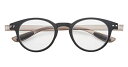 老眼鏡 ブルーライトカット 携帯 軽量 おしゃれ ボストン colorfulook ブラック*グレー 度数+1.00 カラフルック 軽 送料 無料