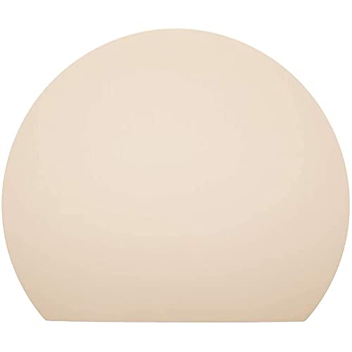 アイメディア まな板 食洗機対応 丸いまな板 耐熱エラストマー 約29×35cm ベージュ 1009124 送料 無料