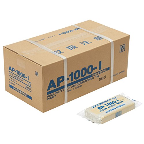 因幡電工 エアコン用シールパテ 1000g アイボリー AP1000I 送料　無料