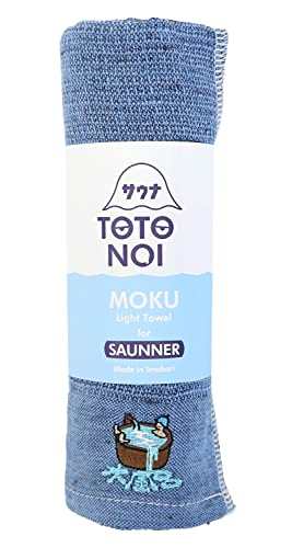 Rakuten - コンテックス サウナMOKU＜55073001＞ フェイスタオル Mサイズ 水風船 ブルー 送料　無料