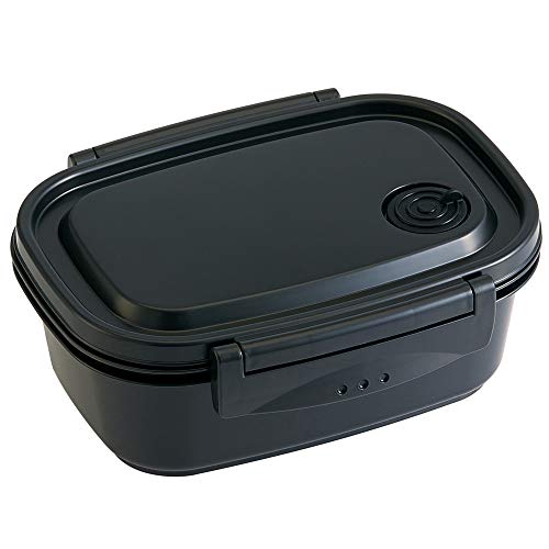 スケーターSkater ラク軽 軽い 弁当箱 M レンジ対応 550ml ブラック シール容器 保存容器 XPM4 送料　無料