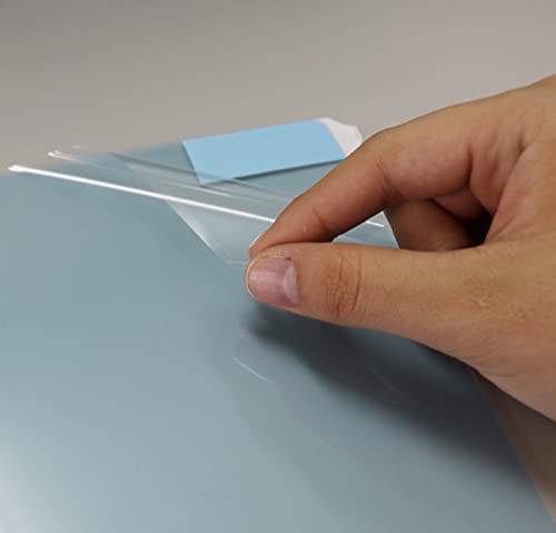 東プレ フィルム ミラー 曇り止め 貼り付け用スキージー付 クリア 約縦90×横31cm 貼るだけ 剥がし跡残らない カット可能 K 送料 無料 [3]